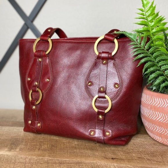 SOLD Etienne Aigner Leather Tote - Picture 4 of 10